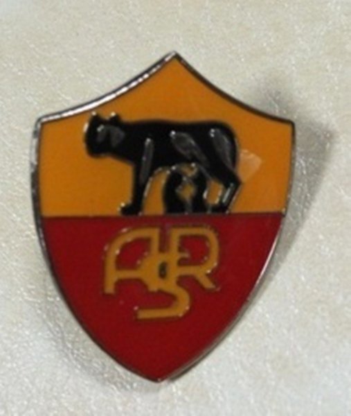 значок AS Roma  №0640  металл и полимерная смола
