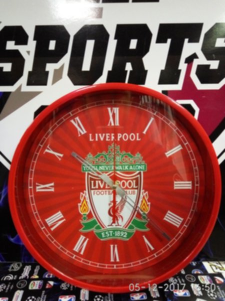 часы настенные Liverpool  диаметр 30см