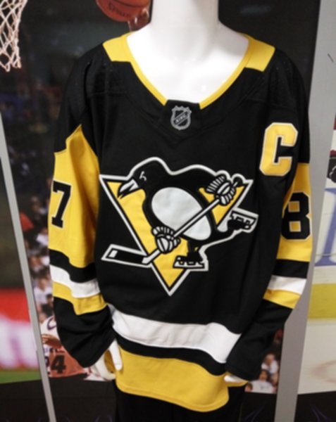 свитер хоккейный Pittsburgh Penguins №87 CROSBY  adidas