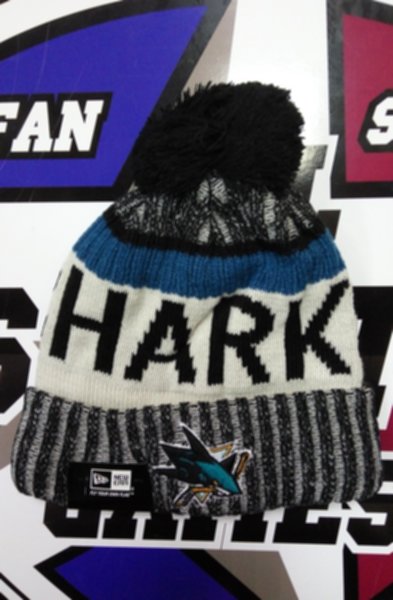 шапка San Jose Sharks  new era  акрил 100%