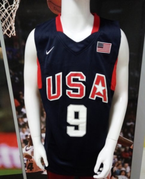 майка баскетбольная сборной США №9 WADE