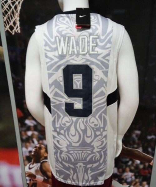 майка баскетбольная сборной США №9 WADE