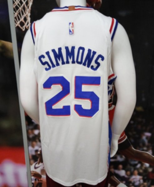майка Philadelphia 76ers №25 SIMMONS  nike