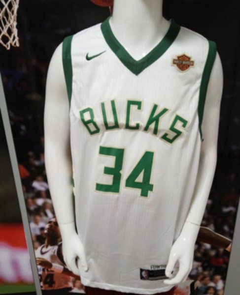 майка баскетбольная Milwaukee Bucks №34 ANTETOKOUNMPO  nike