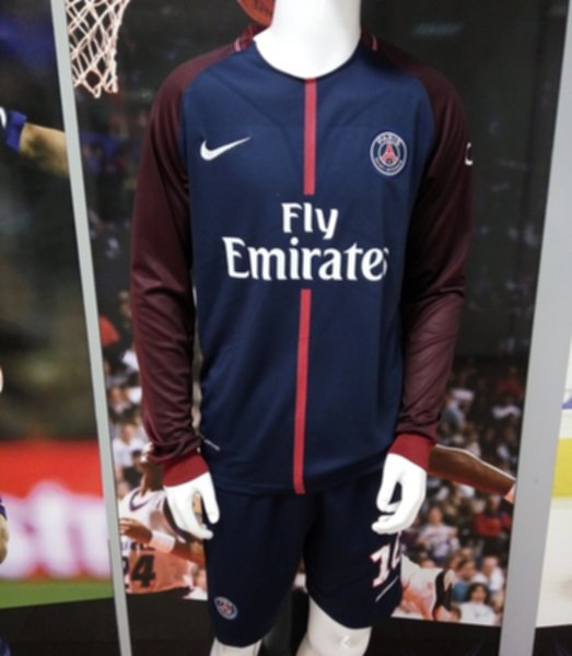 форма Paris SG  длинный рукав  №10 NEYMAR  2017-18