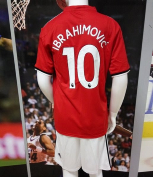 форма Manchester United №10 IBRAHIMOVIC   2017-18