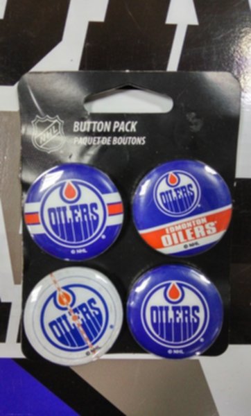 набор значков Edmonton Oilers(4шт.)