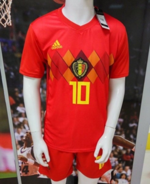 форма сборной Бельгии №10 HAZARD(World Cup 2018)