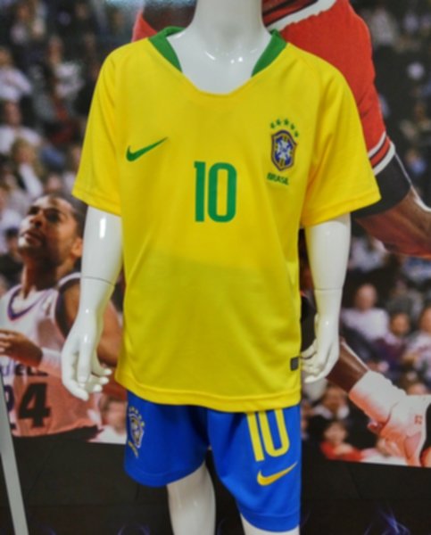 форма детская сборной Бразилии №10 NEYMAR  World Cup 2018