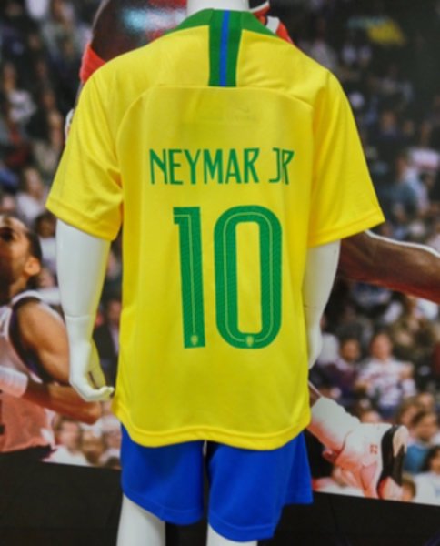 форма детская сборной Бразилии №10 NEYMAR  World Cup 2018