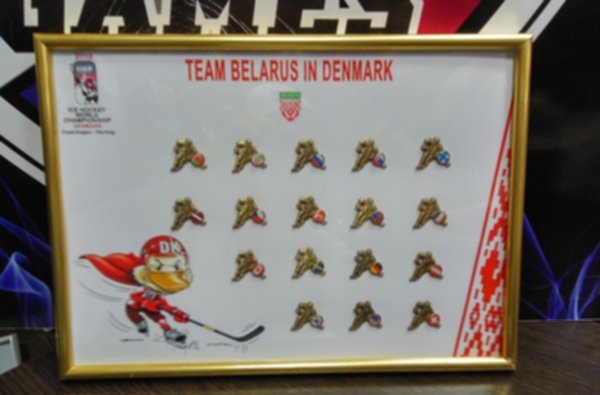 набор значков Ice Hockey World Championship 2018