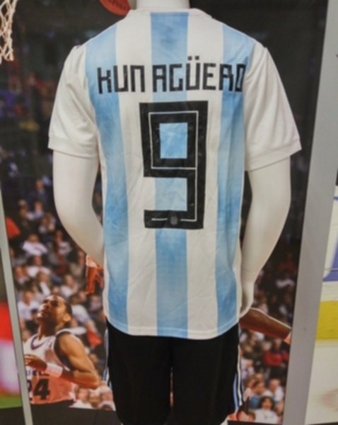 форма сборной Аргентины №9 AGUERO   World Cup 2018  полиэстер 100%