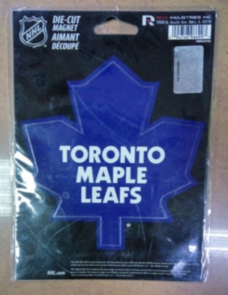 магнит  Toronto Maple Leafs  20 см х 15 см 