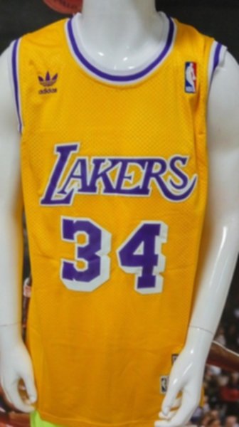 майка баскетбольная ретро Los Angeles Lakers №34 O NEAL  adidas