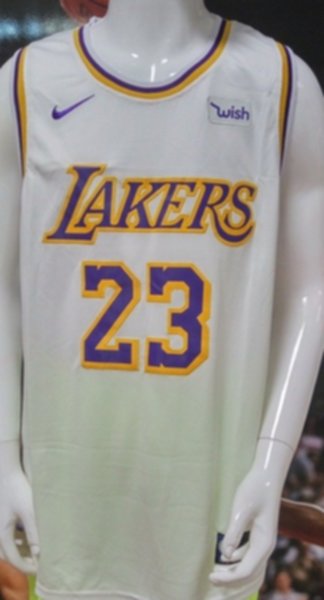 майка баскетбольная Los Angeles Lakers №23 JAMES nike 