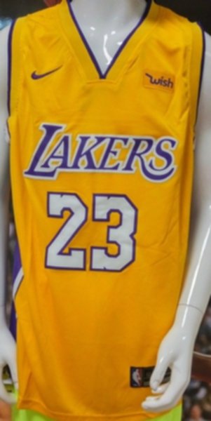 майка баскетбольная Los Angeles Lakers №23 JAMES  nike