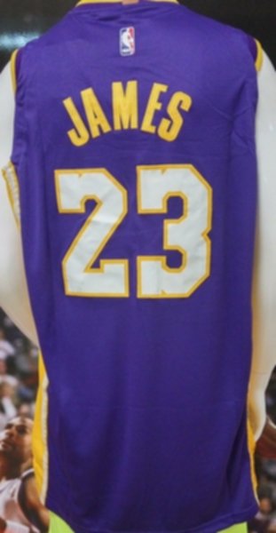 майка баскетбольная Los Angeles Lakers №23 JAMES  nike