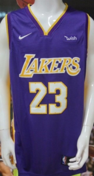 майка баскетбольная Los Angeles Lakers №23 JAMES  nike