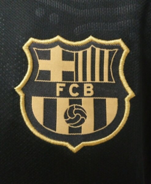 форма Barcelona длинный рукав 2020-2021 гостевая