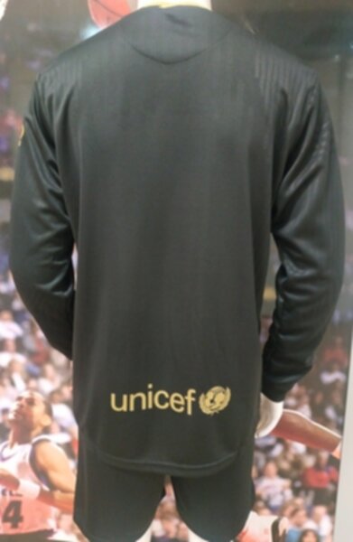 форма Barcelona длинный рукав 2020-2021 гостевая