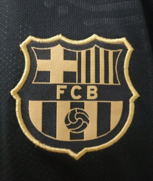 форма Barcelona  длинный рукав №17 GRIEZMANN  2020-2021 гостевая