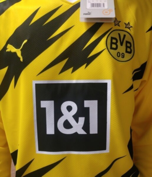 форма Borussia Dortmund  длинный рукав 2020-2021домашняя