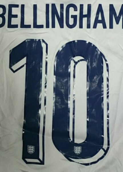 форма детская сборной Англии #10 Bellingham  Euro 2024  полиэстер 100%