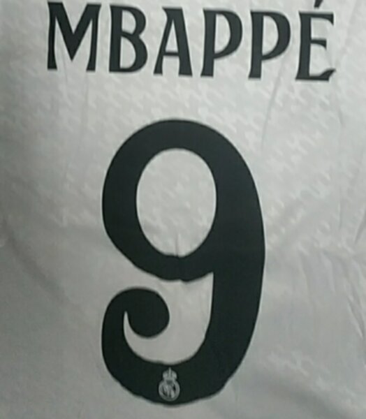 форма детская Real Madrid №9 MBAPPE  2024-2025 adidas, домашняя ,полиэстер 100%