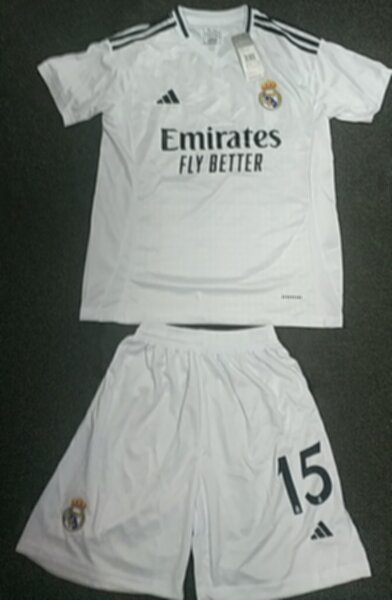 форма Real Madrid №15 ARDA GULER  2024-2025 adidas,домашняя,полиэстер 100%