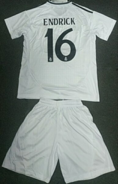 форма Real Madrid №16 ENDRICK  2024-2025 adidas,домашняя,полиэстер 100%