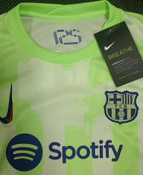 форма детская Barcelona №19 LAMINE YAMAL 2024-2025 Nike,резервная,полиэстер 100%