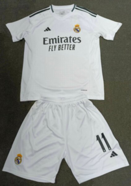 форма Real Madrid №11 RODRIGO  2024-2025 adidas,домашняя,полиэстер 100%