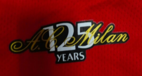 форма детская AC Milan  2024-2025  домашняя полиэстер 100%