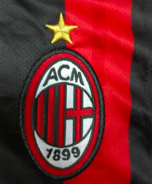 форма детская AC Milan  2024-2025  домашняя полиэстер 100%
