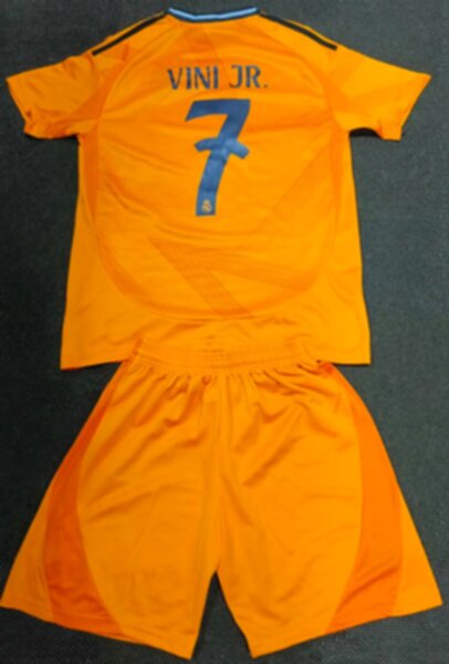 форма Real Madrid №7 VINI JR.  2024-2025 adidas,гостевая,полиэстер 100%