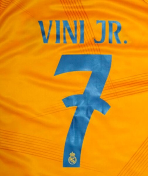 форма Real Madrid №7 VINI JR.  2024-2025 adidas,гостевая,полиэстер 100%