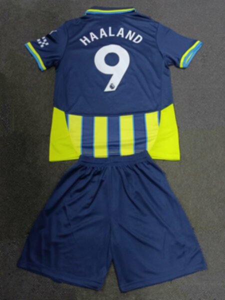 форма Manchester City №9 HAALAND 2024-2025 puma гостевая полиэстер 100% 