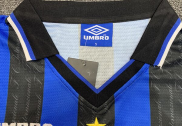 майка Inter ретро 1997-1998 домашняя  полиэстер 100%