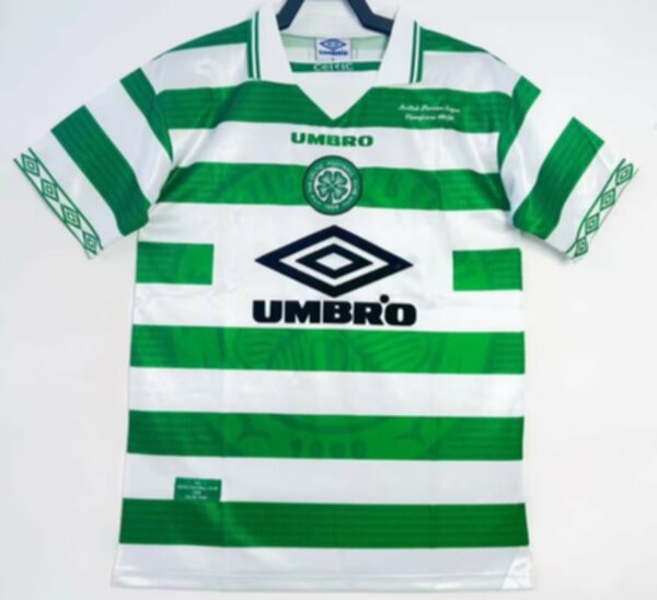 майка ретро Celtic 1997-1999  полиэстер 100%