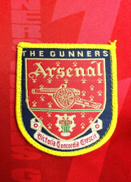 майка ретро Arsenal 1993-1994 полиэстер 100%