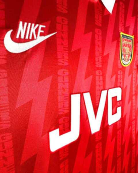 майка ретро Arsenal 1993-1994 полиэстер 100%