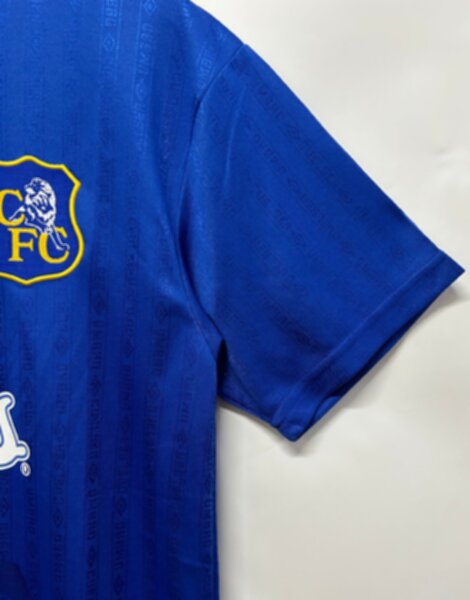 майка ретро Chelsea  1995-1997 домашняя,полиэстер 100%