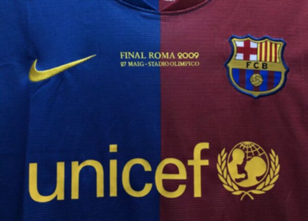 майка ретро Barcelona 2008-2009 длинный рукав полиэстер 100%