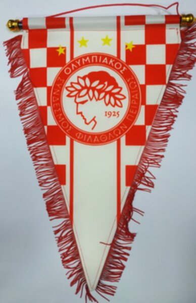 вымпел Олимпиакос  40 Х 25 см., двухсторонний, полиэстер