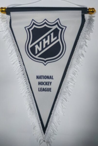 вымпел NHL  40 Х 25 см., двухсторонний, полиэстер 