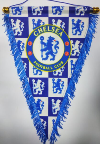 вымпел Chelsea  40 см х 25 см., двухсторонний, полиэстер 