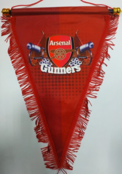 вымпел Arsenal   25см х 40см., двухсторонний, полиэстер 