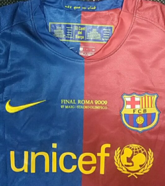 майка ретро Barcelona №10 RONALDINHO 2008-2009  полиэстер 100%