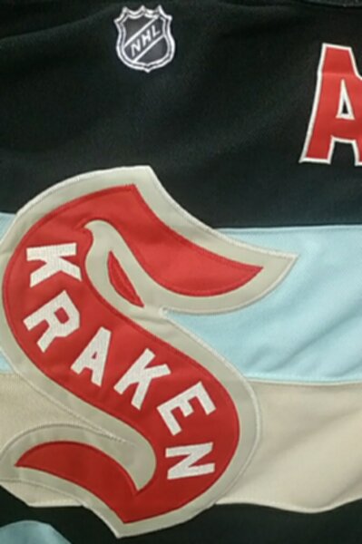 свитер хоккейный Seattle Kraken №37 GOURDE  Winter Classic,полиэстер 100%