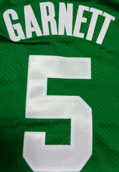 майка баскетбольная Boston Celtics №5 GARNETT  Mitchell & Ness
